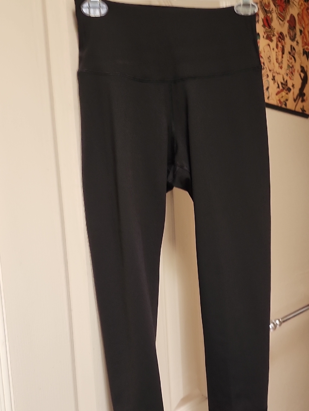 Old Navy Black High-Waist Track Joggers-Athletic Wear